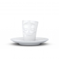 Preview: FiftyEight Espresso Mug vergnügt weiss