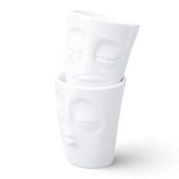 Preview: FiftyEight 350ml Becherset Nr. 4 küssend & verpennt