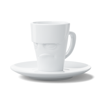 FiftyEight Espresso Mug grummelig weiss