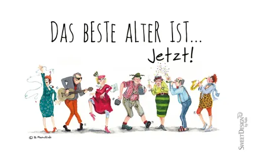 Frühstücksbrettchen "Das beste Alter ist jetzt"