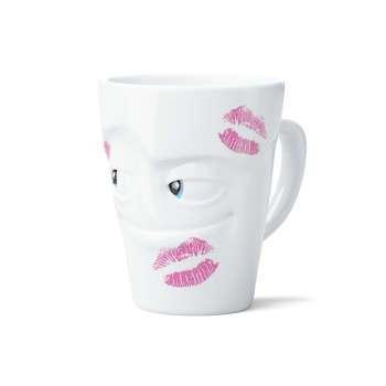 Preview: FiftyEight Henkelbecher Mug GEKÜSST - Movie Edition