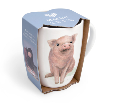 Porzellantasse "Lucky Piglet"
