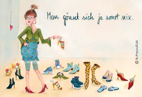 Magnet "Man gönnt sich ja sonst nix"