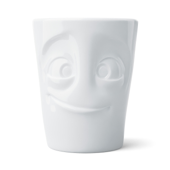 FiftyEight MaxiMug BEREIT weiß
