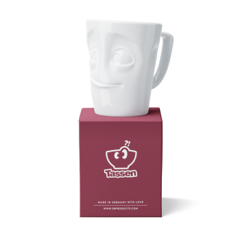 Preview: FiftyEight MaxiMug BEREIT weiß