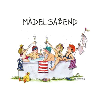 Untersetzer "Mädelsabend"
