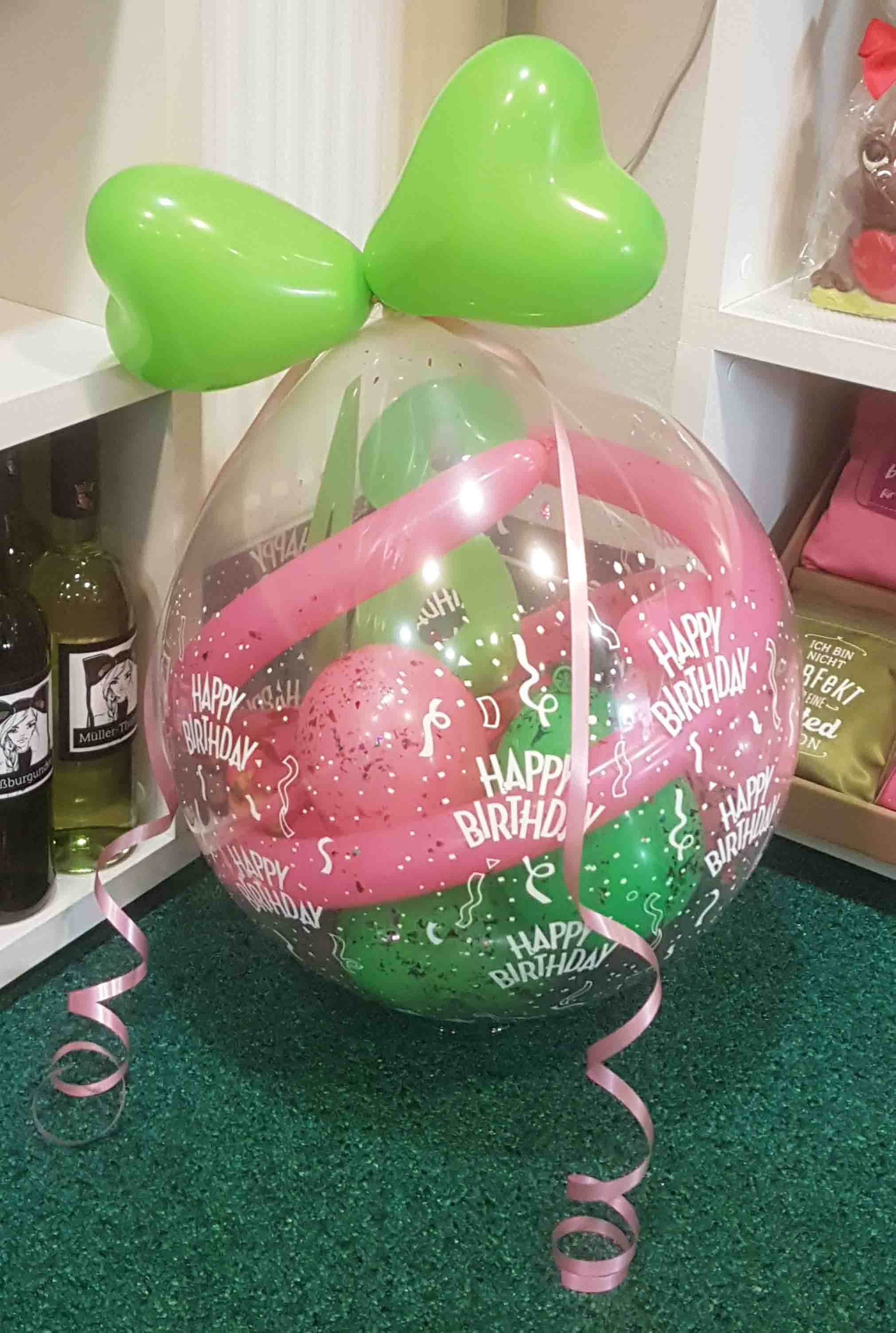 Exzellent Welt Der Genusse Prasente Pfungstadt Geschenkballon Zum 18 Geburtstag Madchen