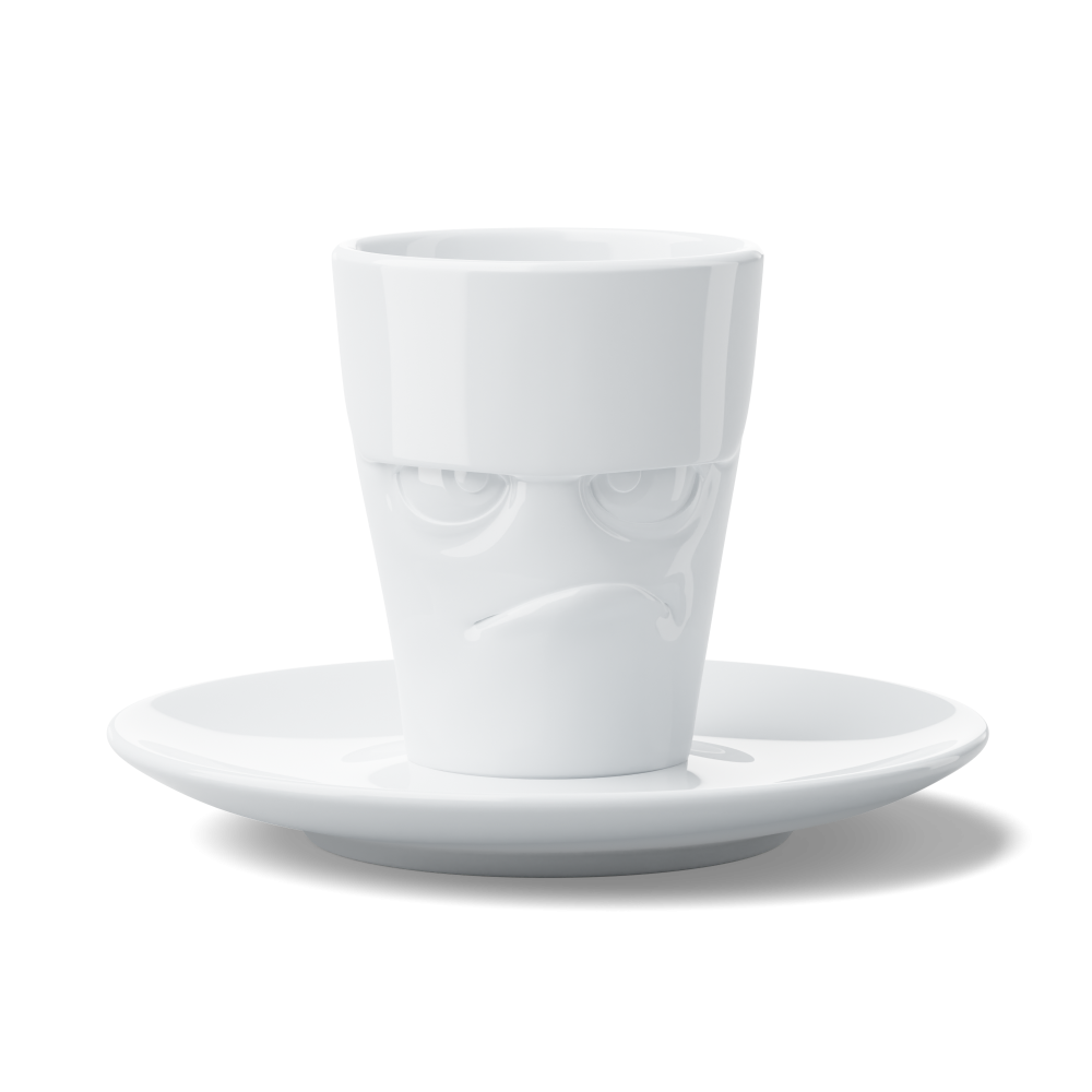 FiftyEight Espresso Mug grummelig weiss