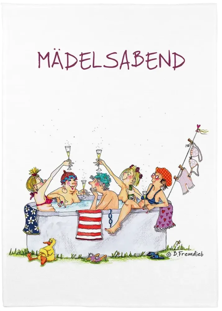 Geschirrtuch "Mädelsabend"