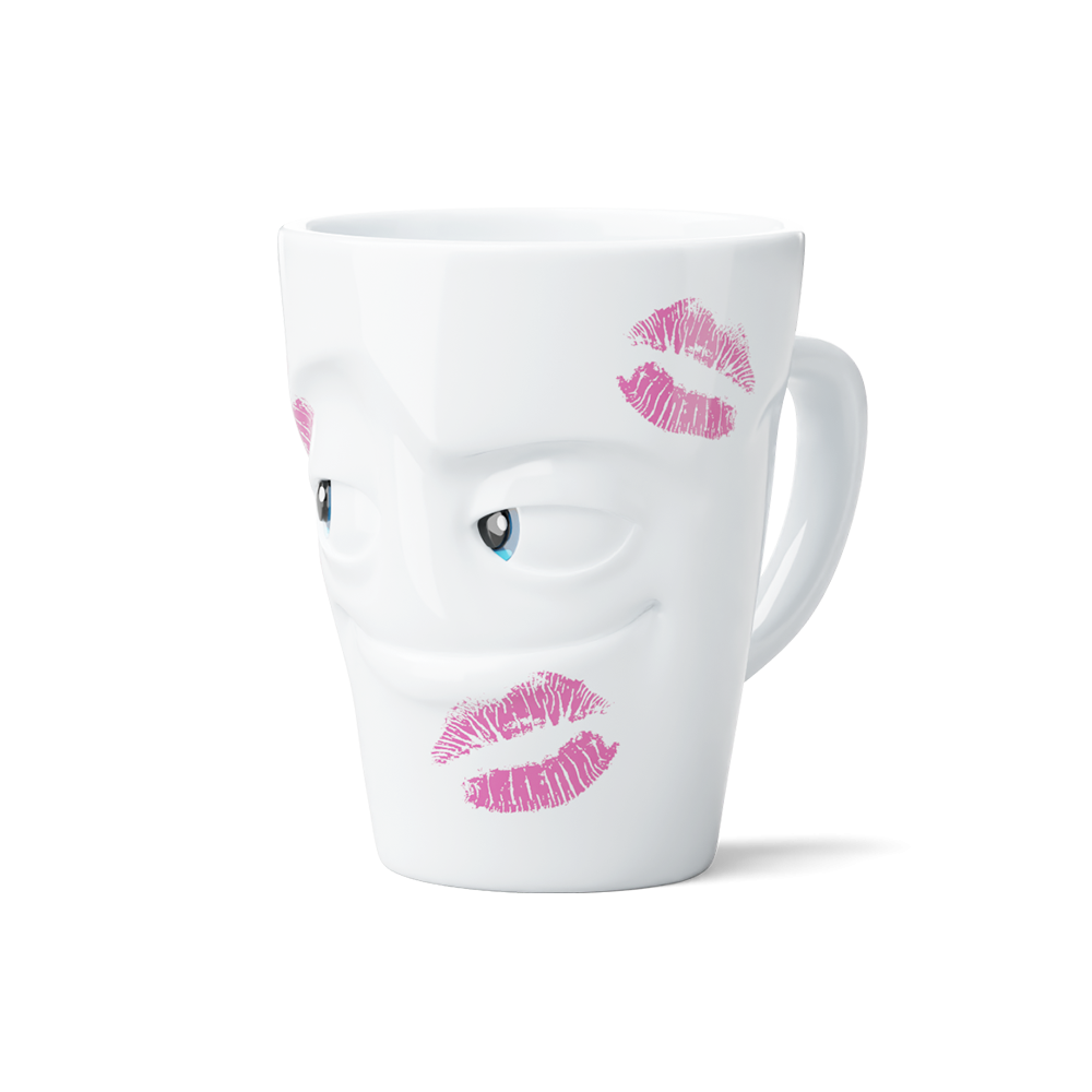 FiftyEight Henkelbecher Mug GEKÜSST - Movie Edition