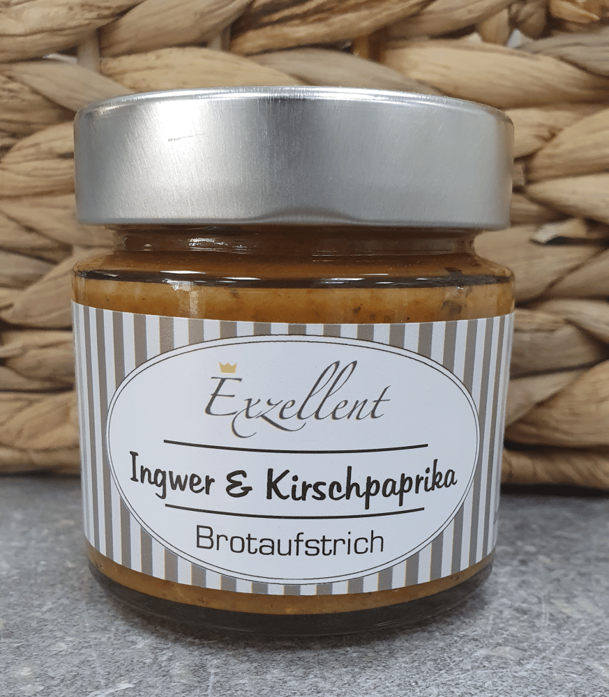 Ingwer & Kirschpaprika - Brotaufstrich