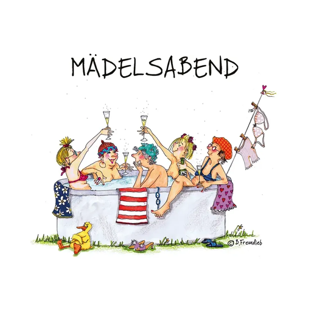Untersetzer "Mädelsabend"